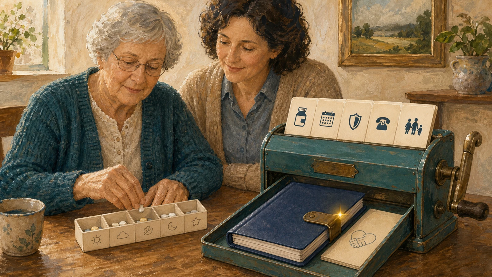 A Caregiver's Binder — Meds, Appointments, Insurance and Contacts in One Place
