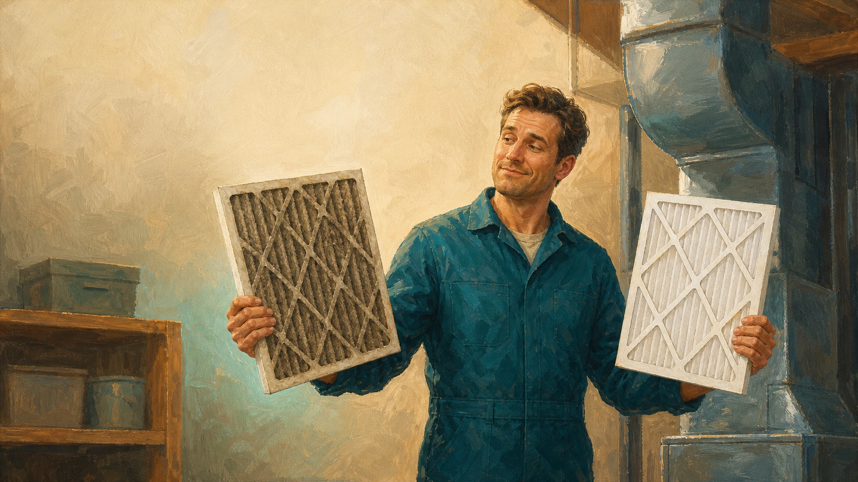 HVAC Filter and Efficiency Monitor — Replace-Now, Not Guess