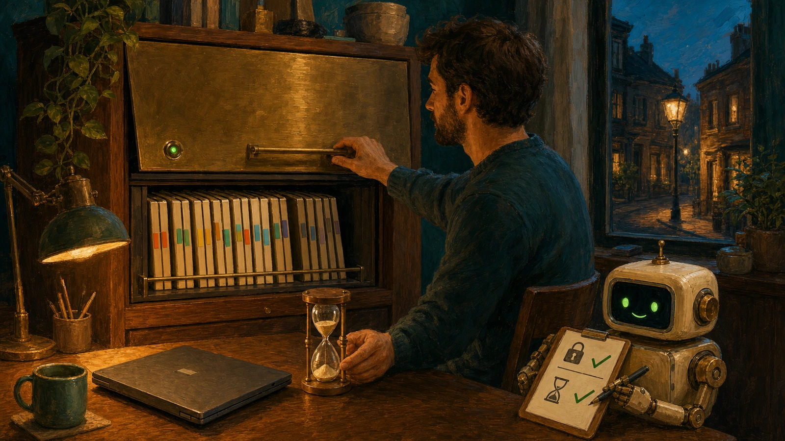 Lock the Workshop When You Leave — Verify Disk Encryption & Auto-Lock
