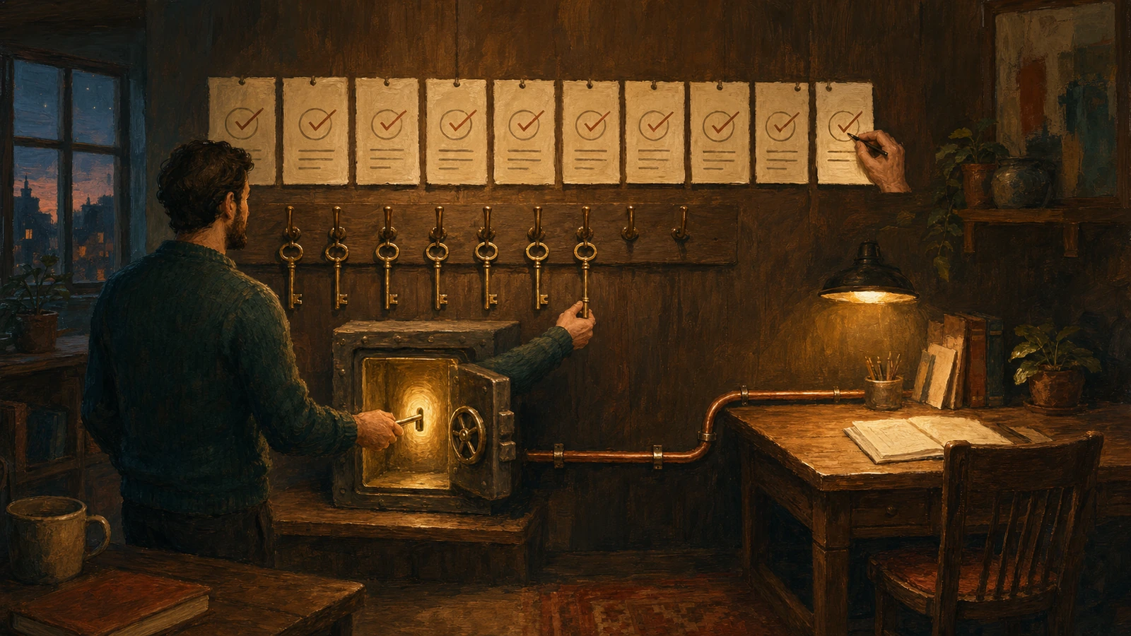 Take the Keys Off the Wall — Rewire Shell Secrets to Load from the Vault