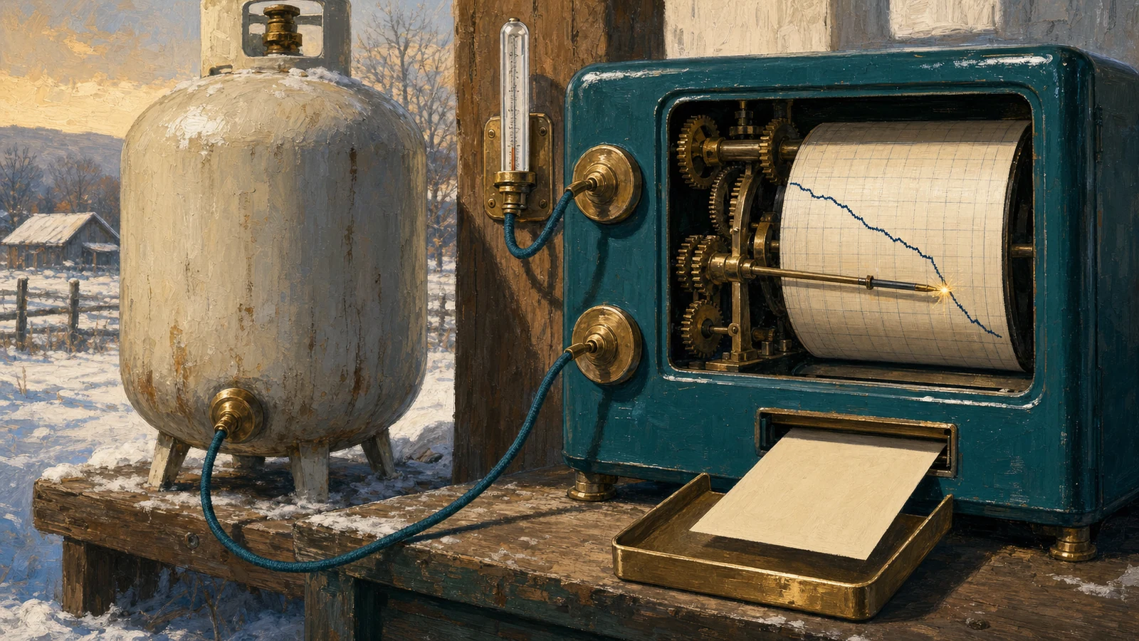 Order By Thursday — A Propane Monitor That Watches the Weather, Not Just the Gauge
