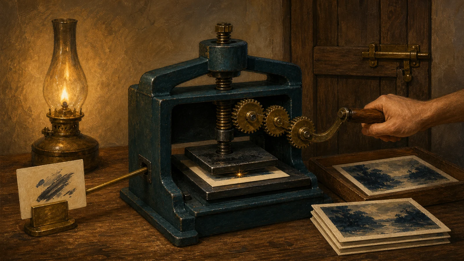 The Darkroom in the Spare Room — Turn Words Into Pictures on a Machine That Never Phones Home