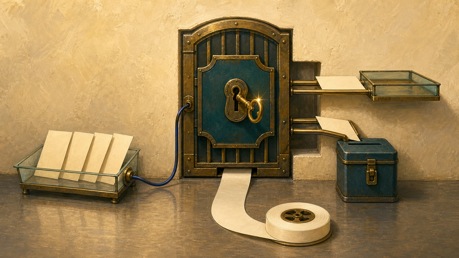 One Door Out — Nothing Reaches a Customer Until the Consent Gate Says Yes